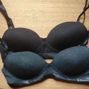 (2) Vince Camuto T-Shirt Bras 34B